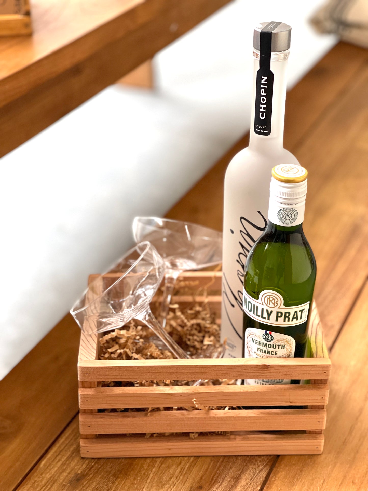 The Martini Box with Coupes