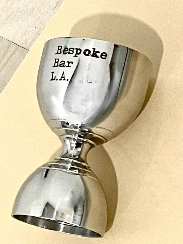 BBLA Silver Weighted Bell Jigger - Bespoke Bar L.A.