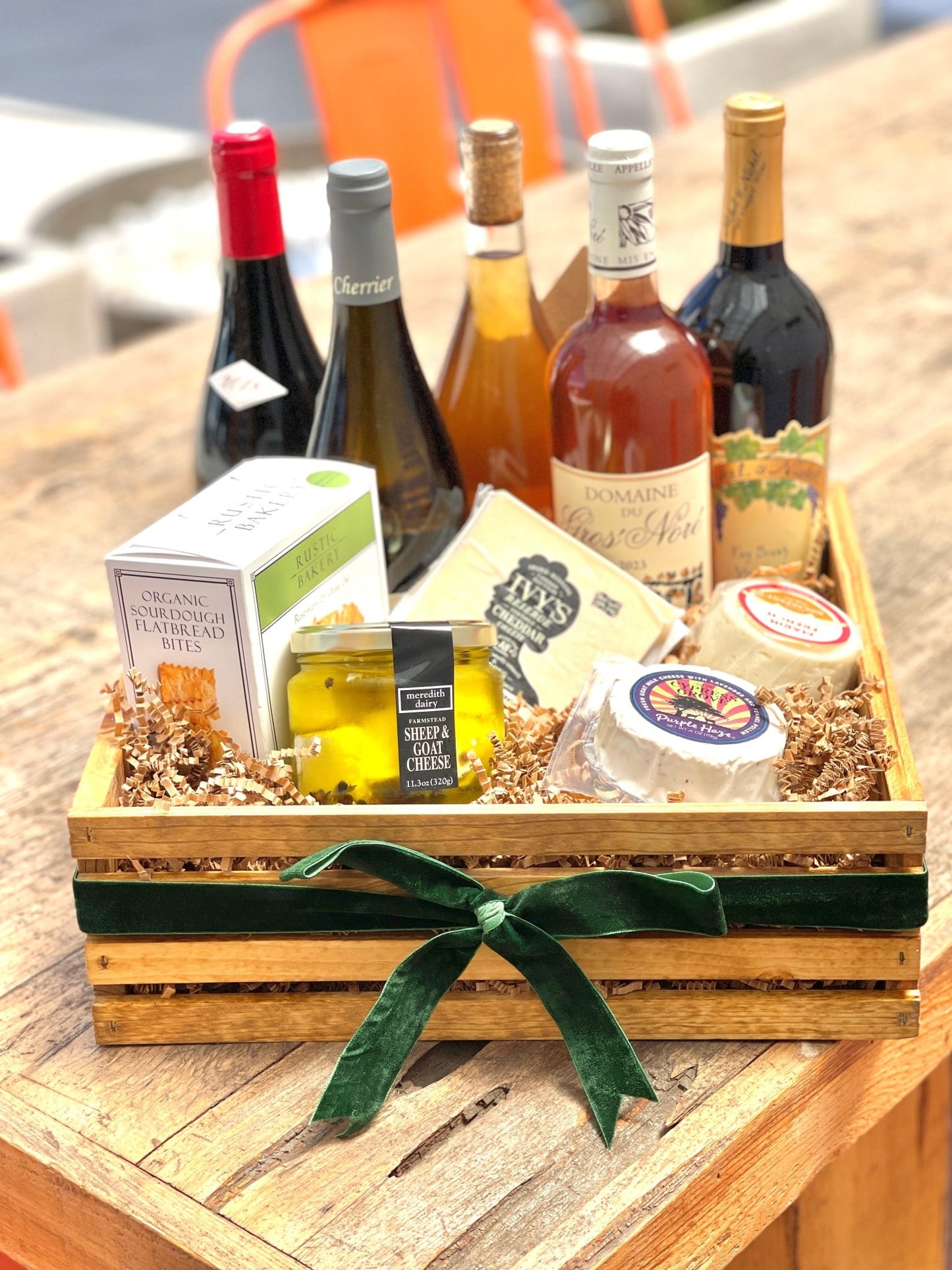 Custom Wine and Cheese Box for JM - Bespoke Bar L.A.