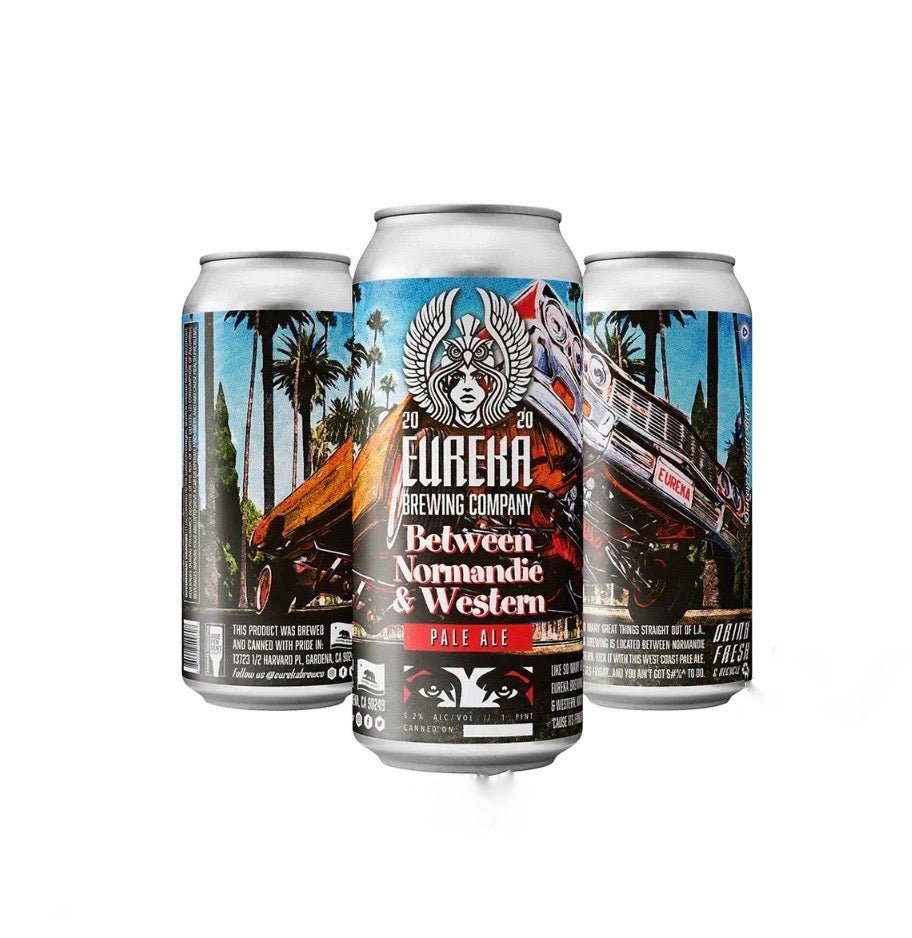 Eureka Brewing Between Normandie And Western Pale Ale - 4 Pack - Bespoke Bar L.A.