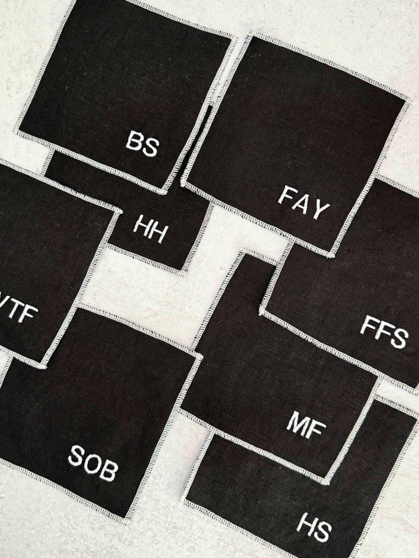Initial Coasters - Set of 8 - Bespoke Bar L.A.