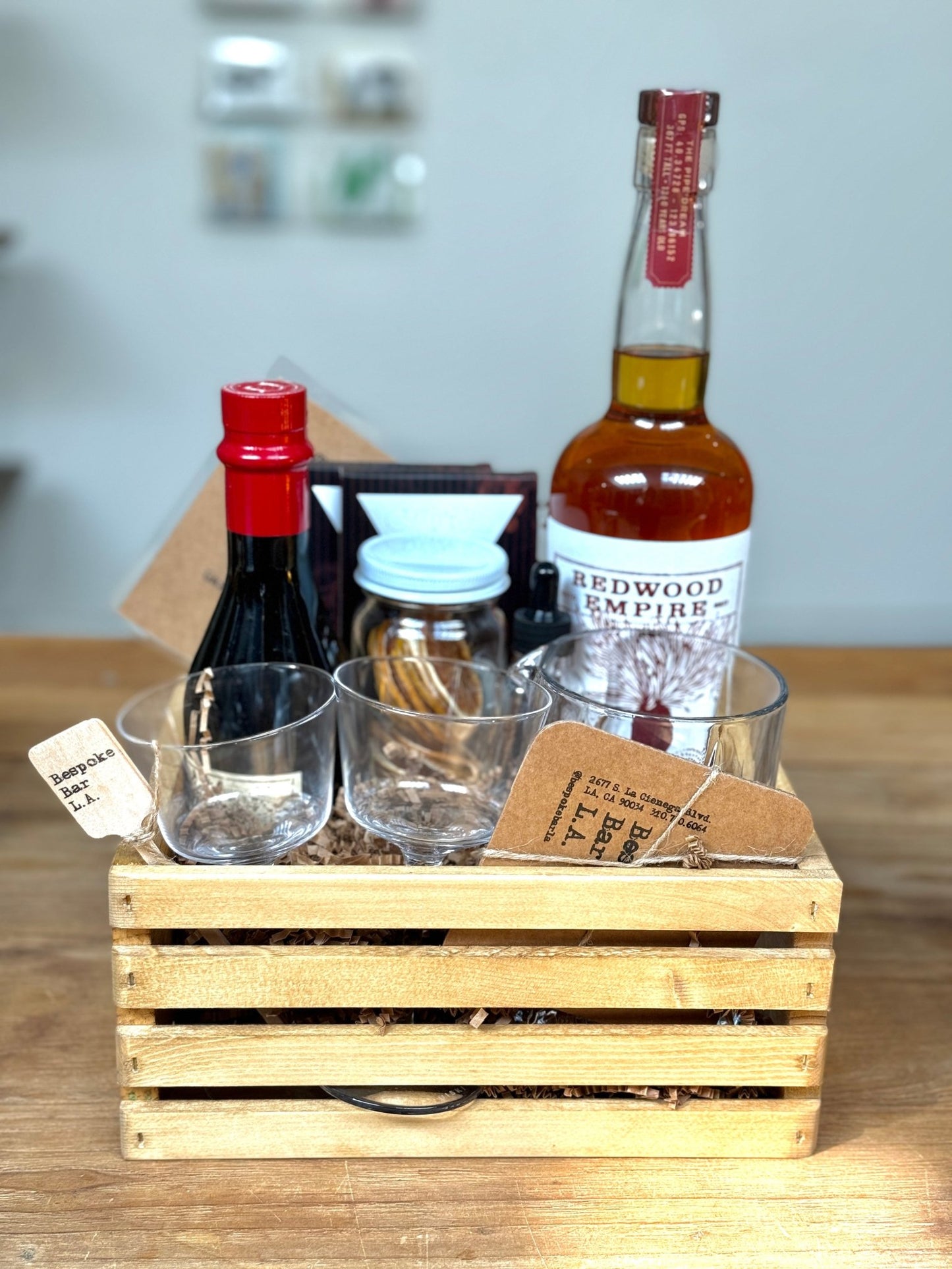 nick and nora manhattan box - Bespoke Bar L.A.
