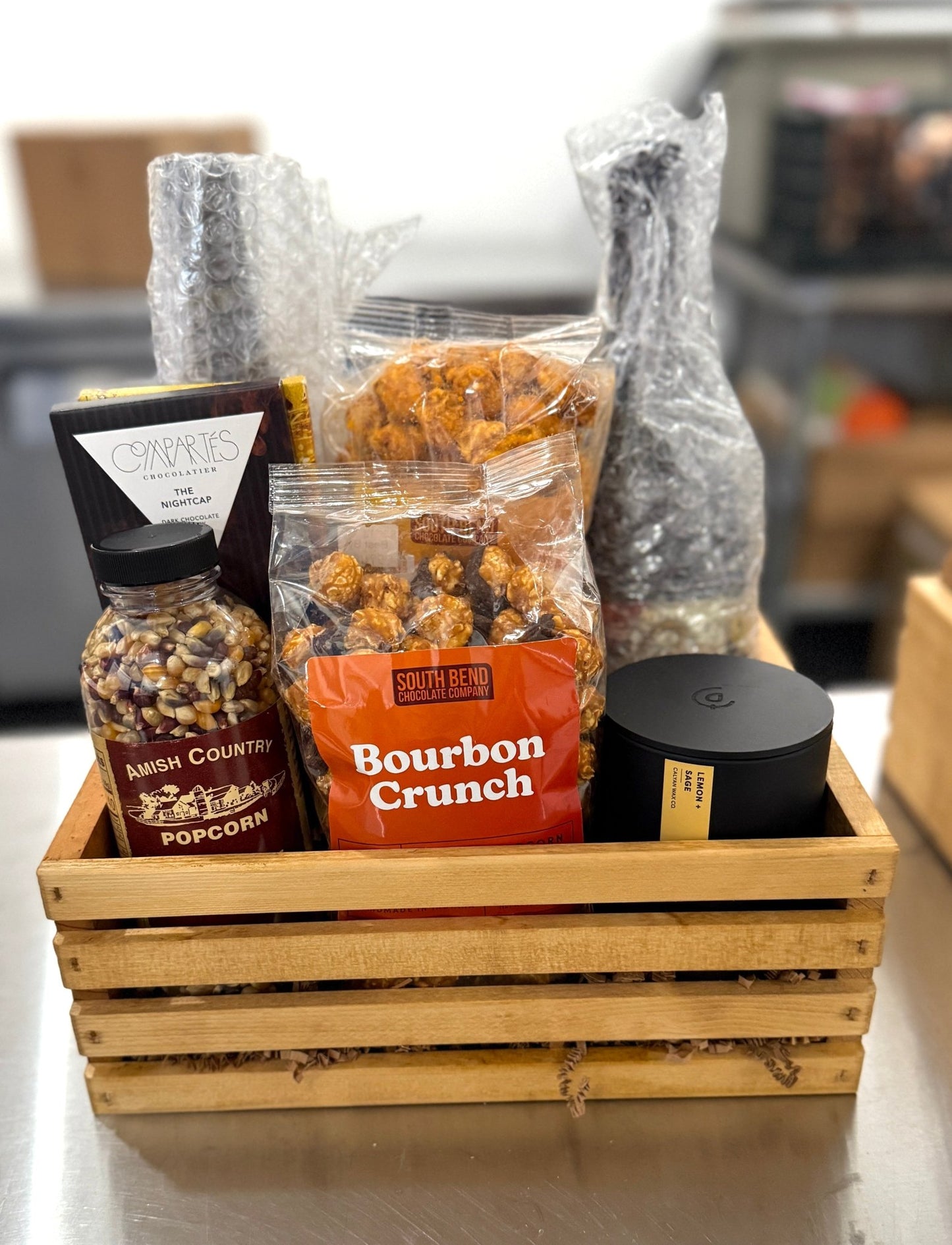 Popcorn Wine Box - Bespoke Bar L.A.