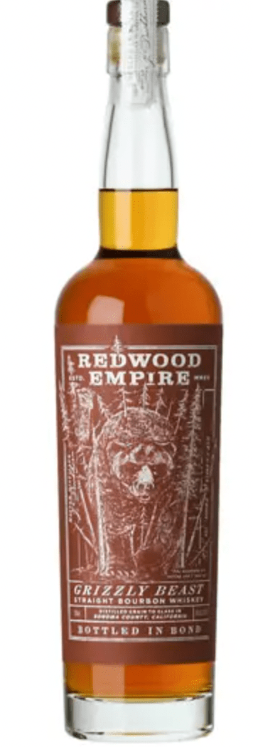 Redwood Empire "Grizzly Beast" Bottled in Bond Straight Bourbon Whiskey - Bespoke Bar L.A.