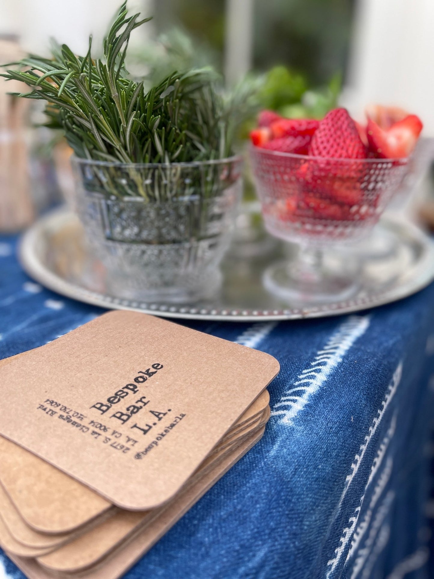 Rosemary Garnish - Bespoke Bar L.A.