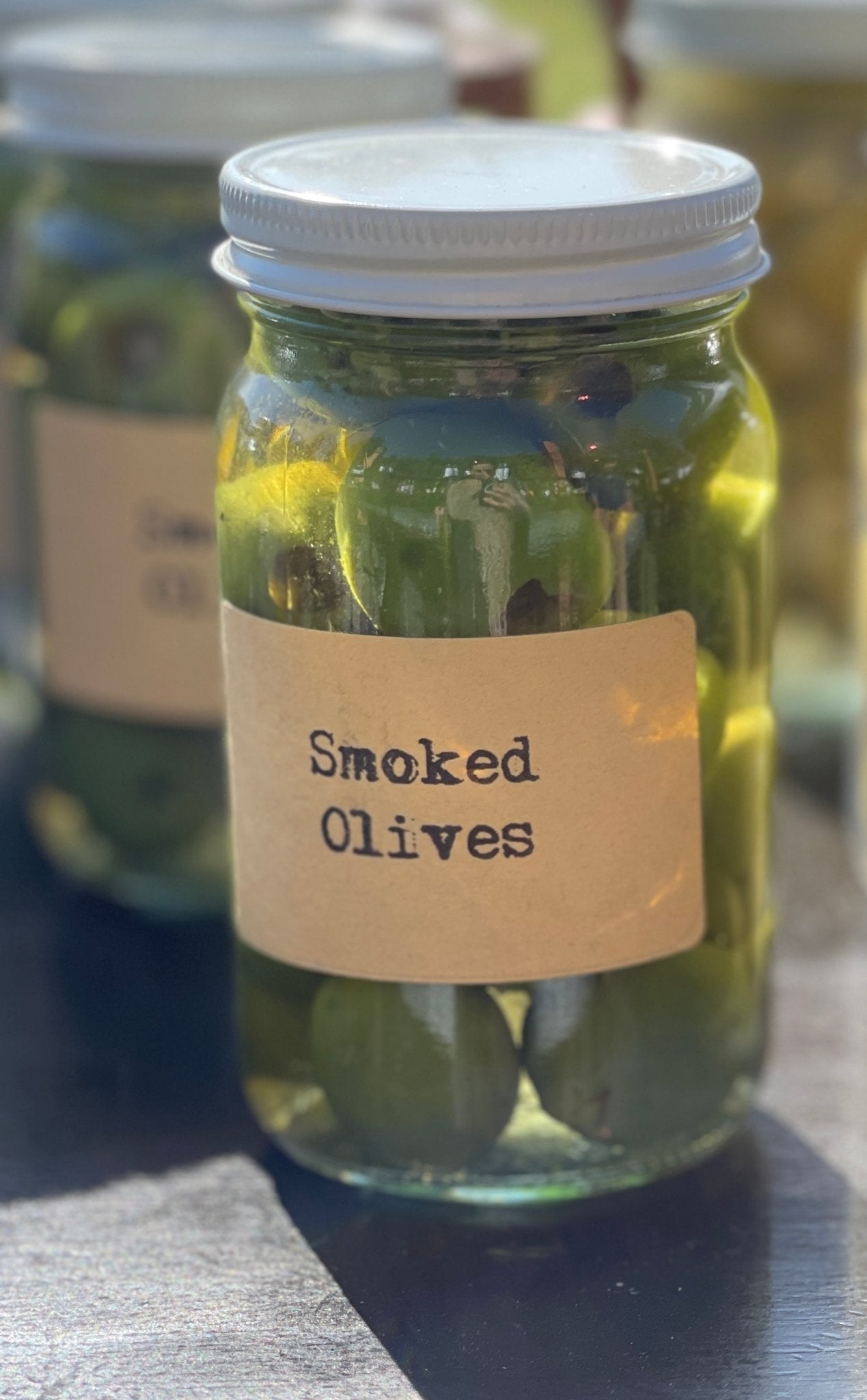 Smoked Olives - Pint Jar - Bespoke Bar L.A.