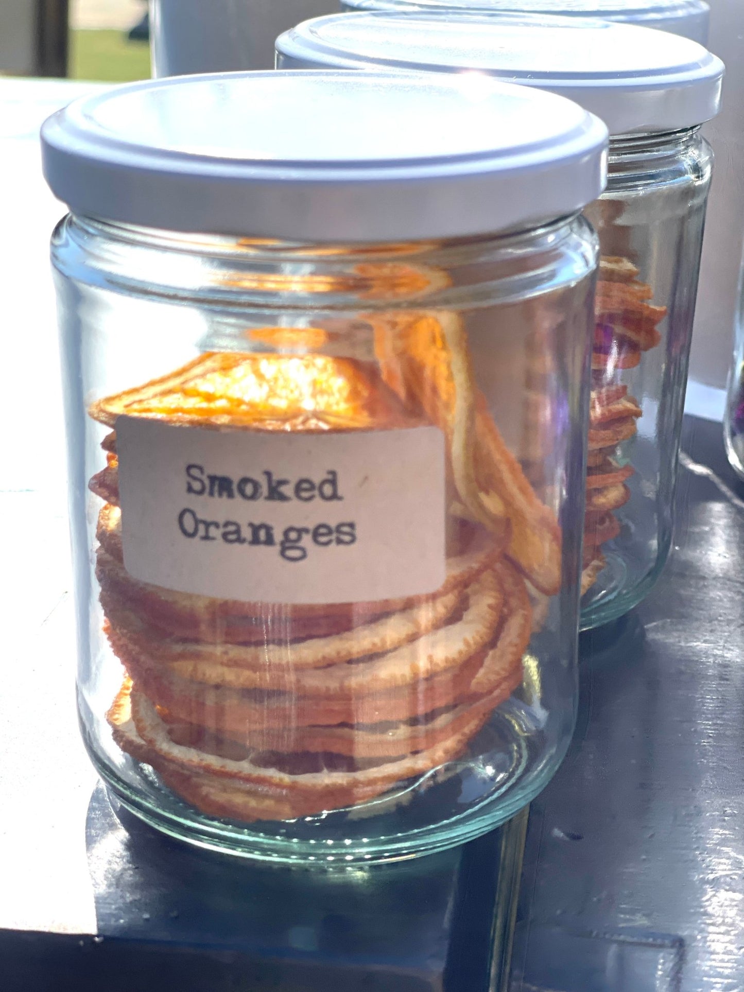 Smoked Oranges - Bespoke Bar L.A.