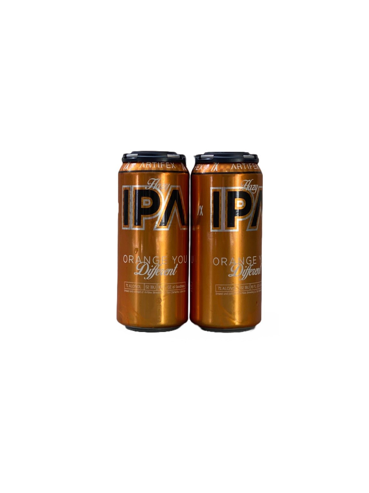 Artifex Orange You Different Hazy IPA - Bespoke Bar L.A.