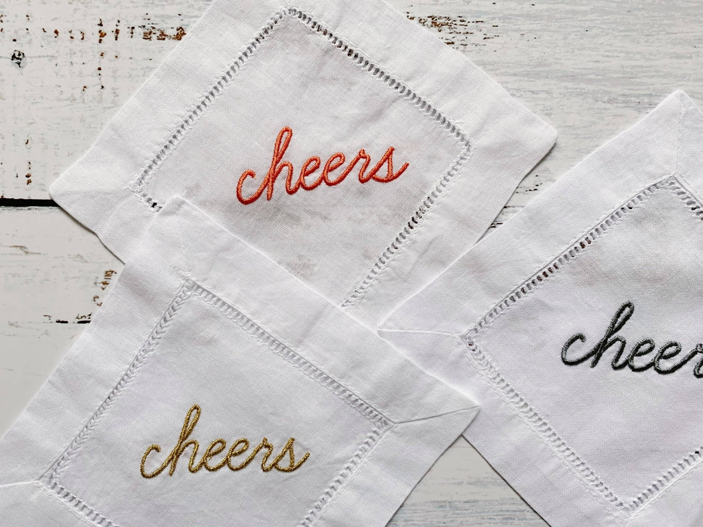Cheers Cocktail Coasters - Charcoal Grey - Bespoke Bar L.A.