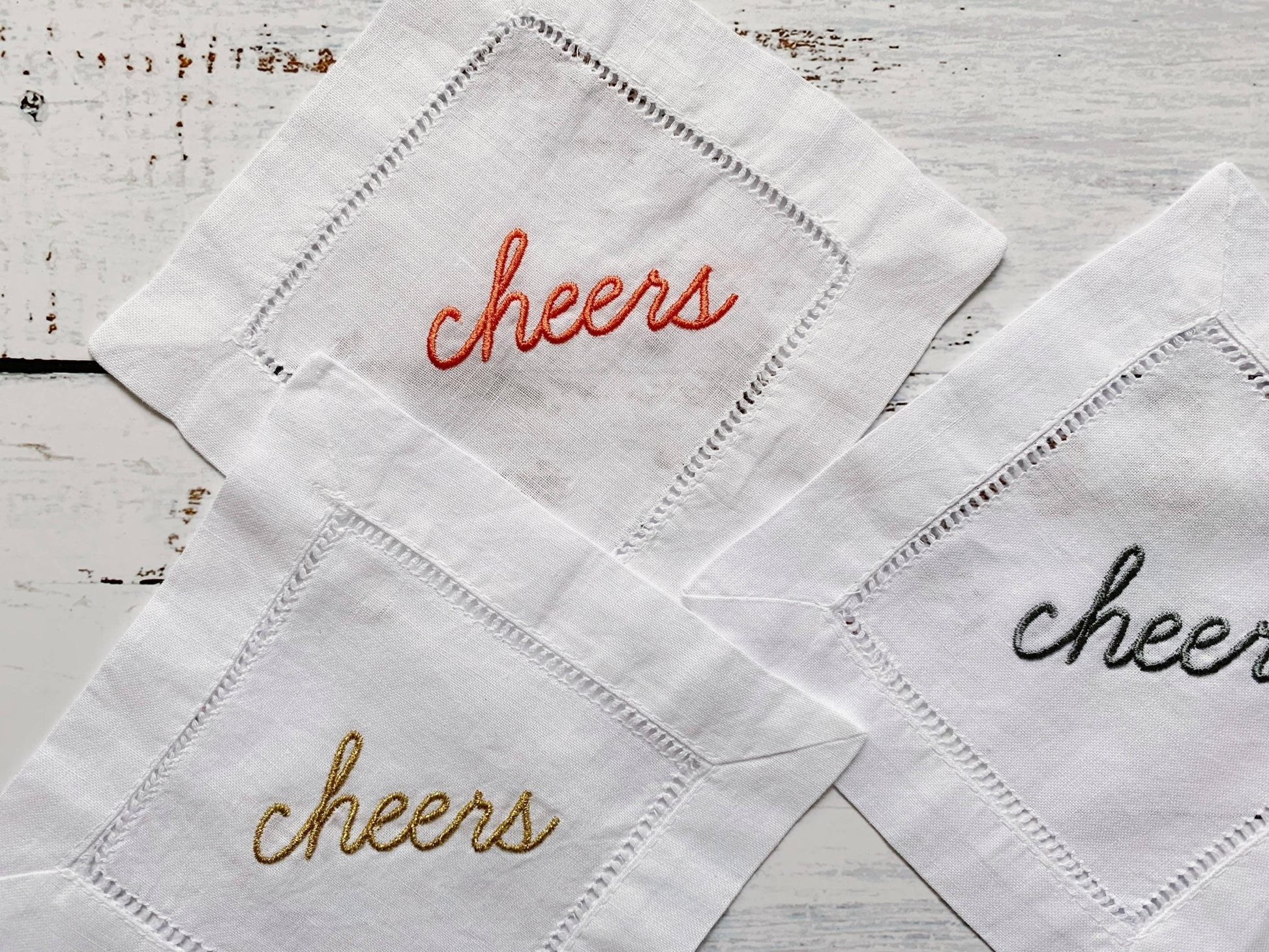 Cheers Cocktail Coasters - Charcoal Grey - Bespoke Bar L.A.
