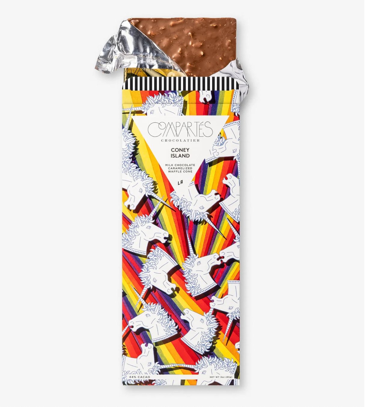 Compartes Caramelized Waffle Cone Chocolate Bar - Bespoke Bar L.A.