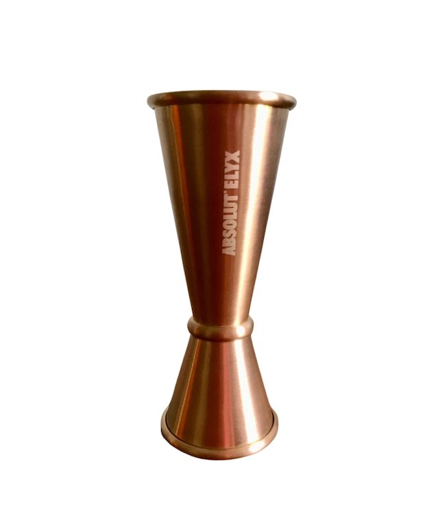 Copper Jigger from Absolut Elyx - Bespoke Bar L.A.
