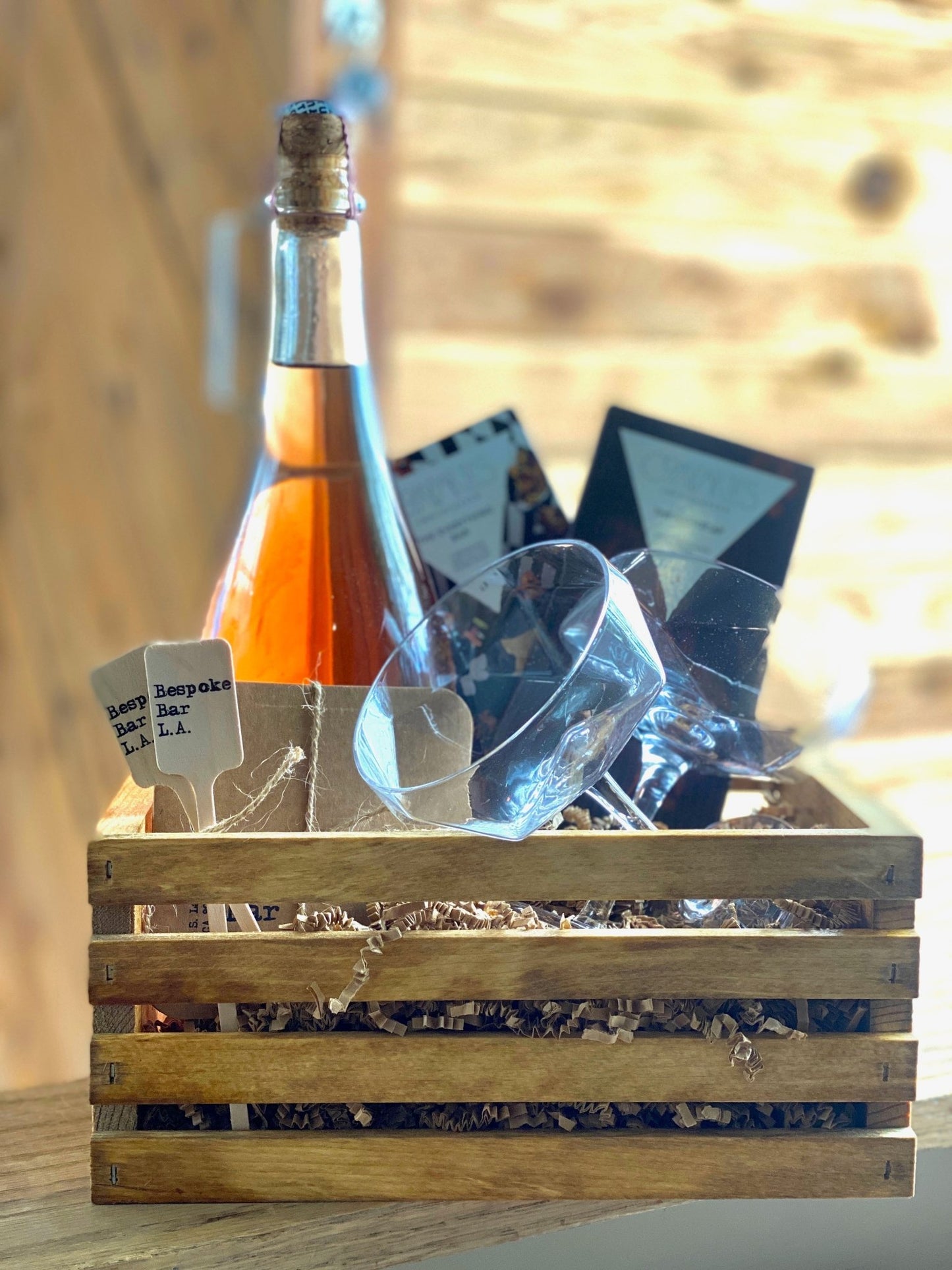 Custom Coupe and Bubbly Box - Bespoke Bar L.A.