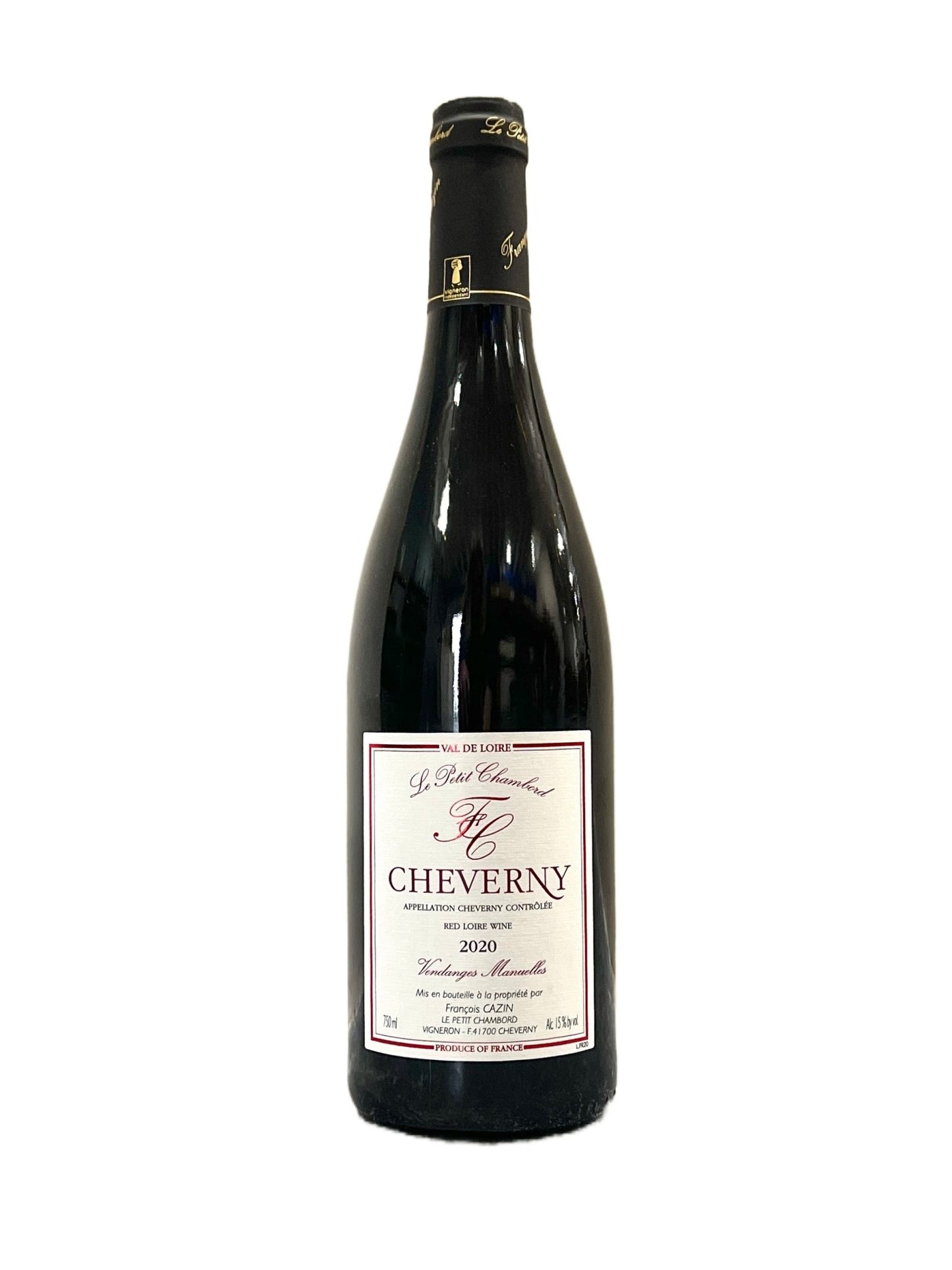 Francois Cazin - Cheverny Rouge 2020 - Bespoke Bar L.A.