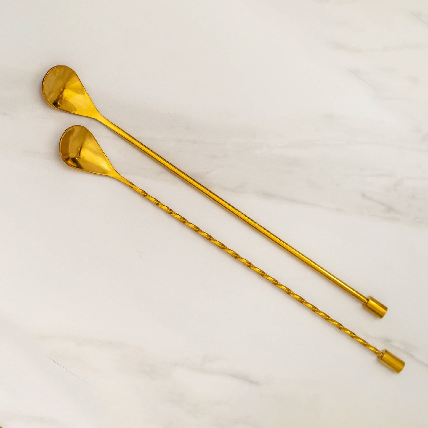 Gold Bar Spoons Combo - Set of 2 - Bespoke Bar L.A.