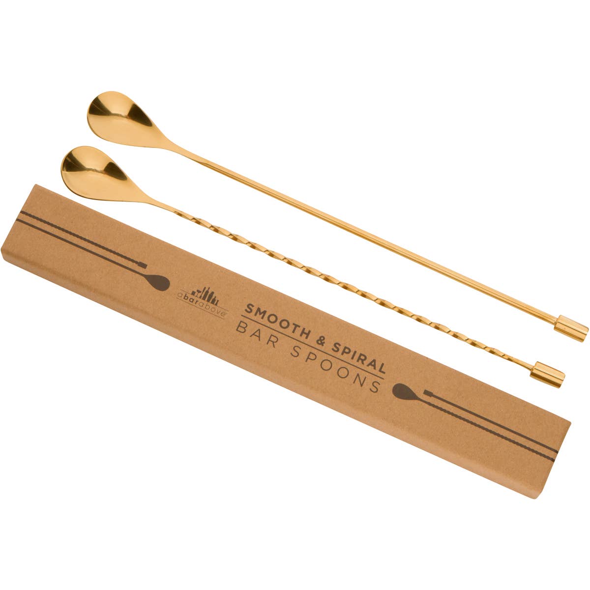 Gold Bar Spoons Combo - Set of 2 - Bespoke Bar L.A.