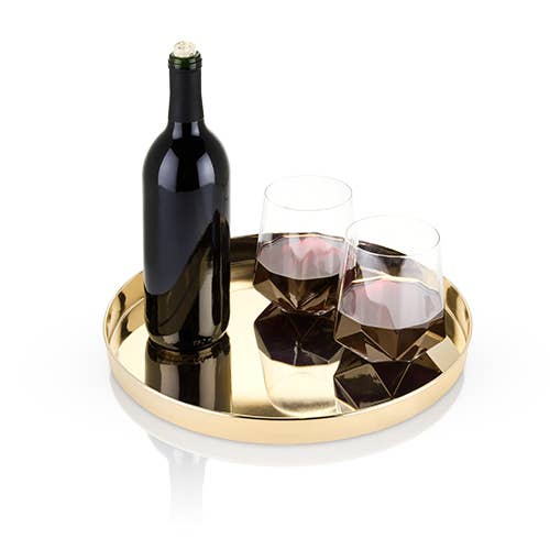 Gold Serving Tray - Bespoke Bar L.A.