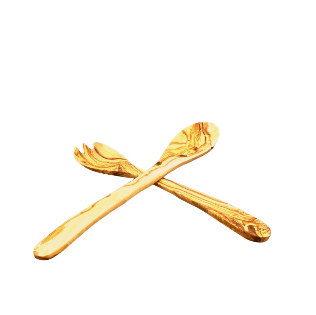Hand-Made Wooden Salad Servers - Bespoke Bar L.A.