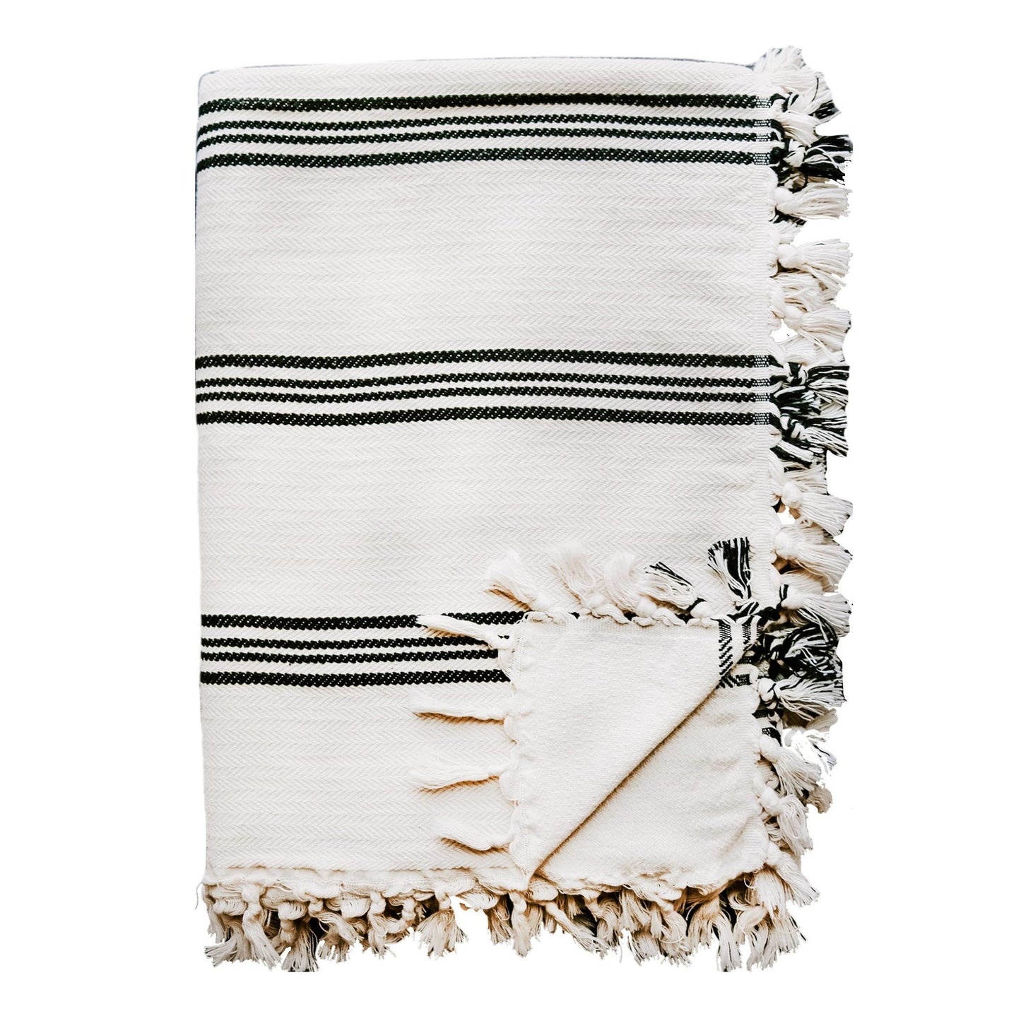 Henley Turkish Cotton Throw Blanket - Bespoke Bar L.A.