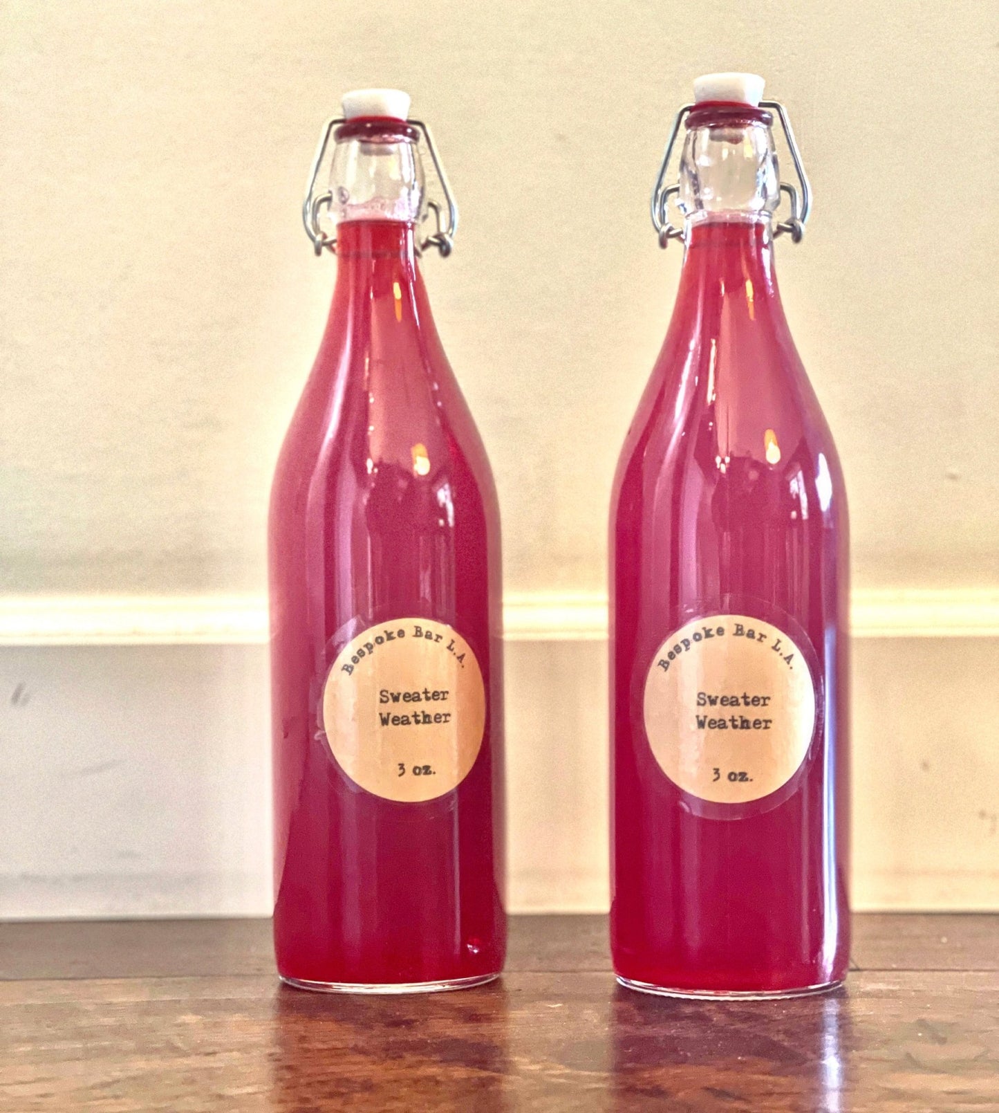 House-Made Sweater Weather Mix - Bespoke Bar L.A.