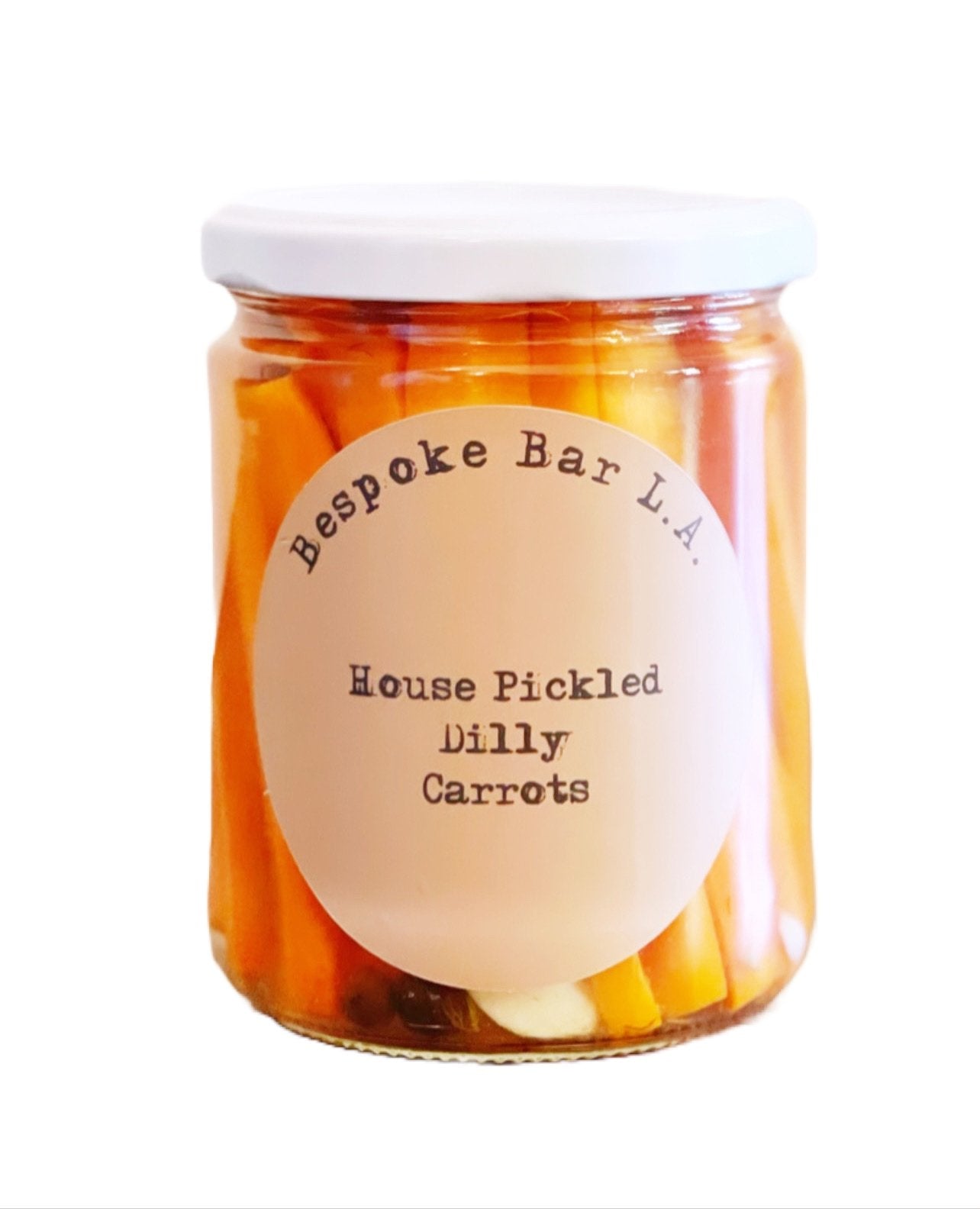 House-Pickled Dilly Carrots - Bespoke Bar L.A.