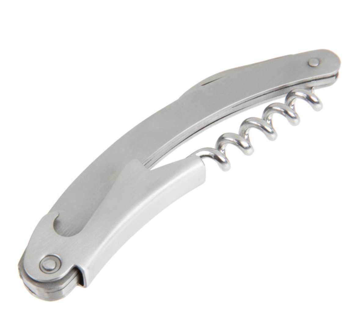 Stainless Steel Corkscrew - Bespoke Bar L.A.