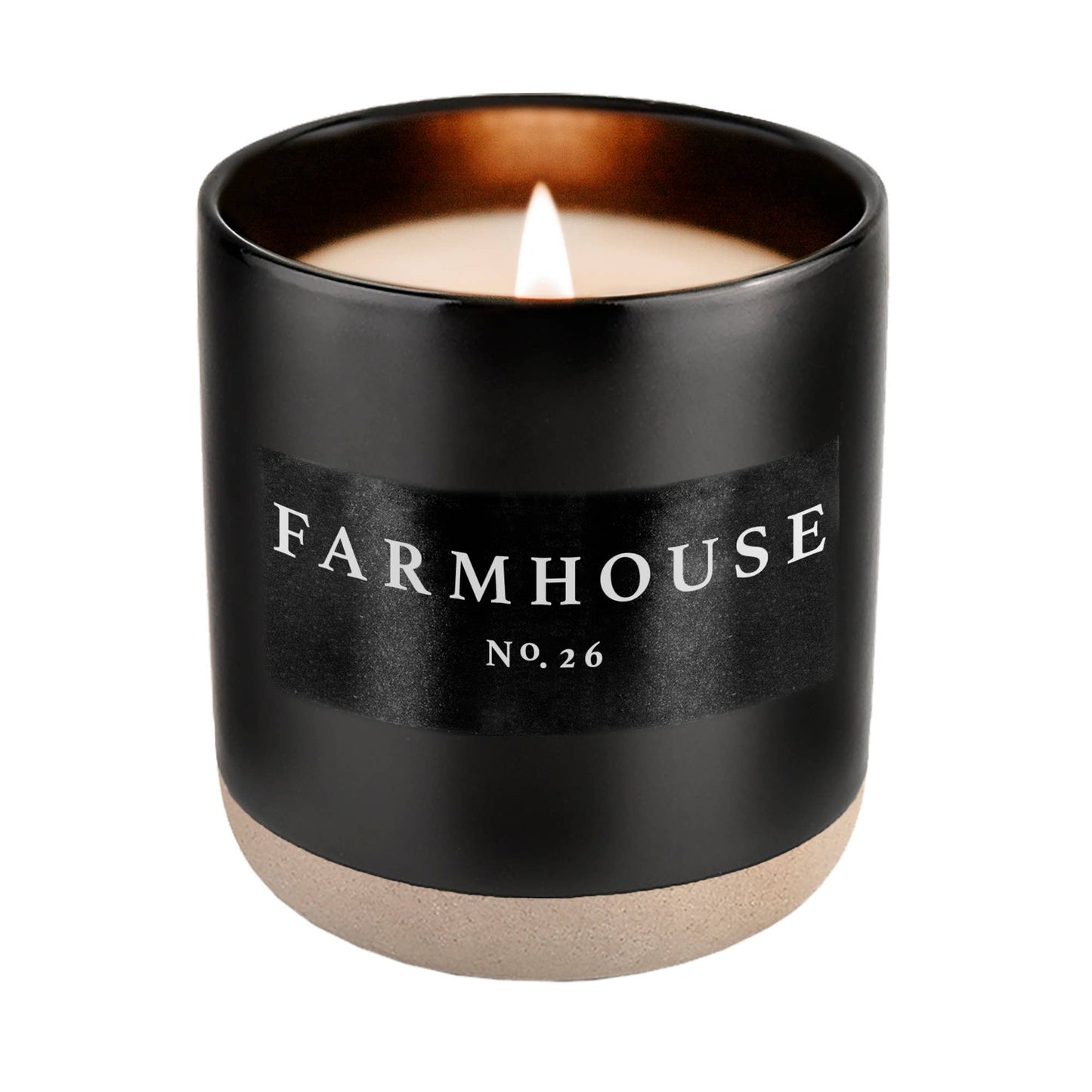 Stoneware Farmhouse Candle - Bespoke Bar L.A.