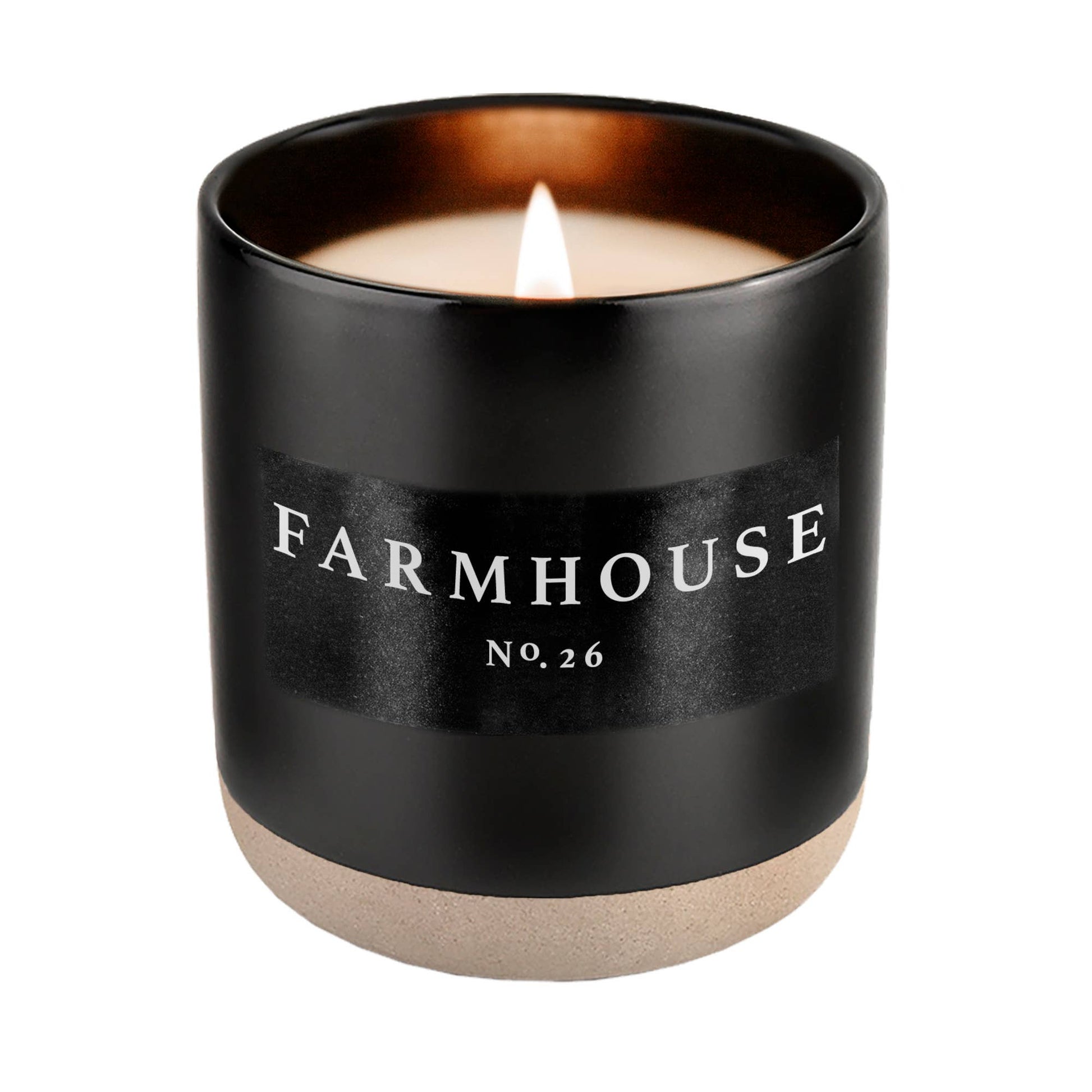 Stoneware Farmhouse Candle - Bespoke Bar L.A.