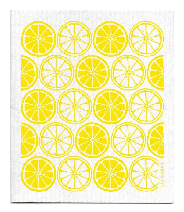 Swedish Dishcloth - Lemons - Bespoke Bar L.A.