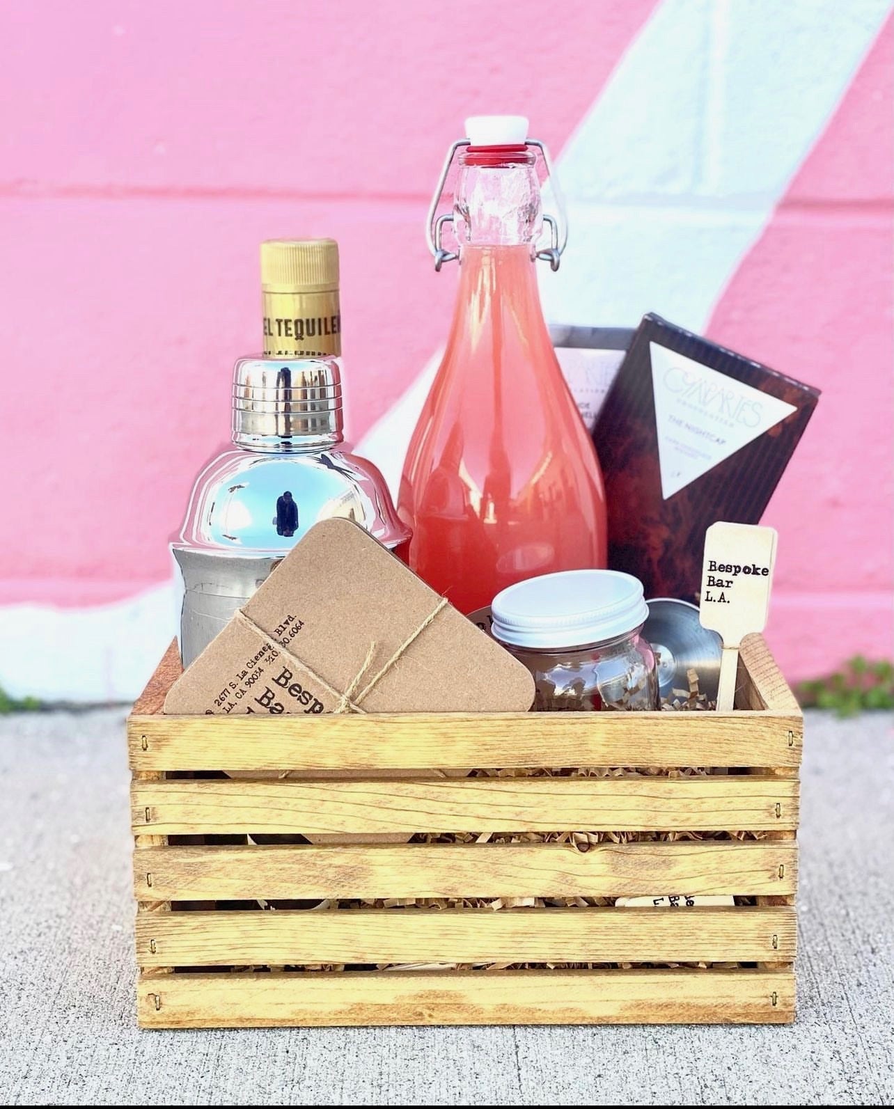The Raspberry Margarita Box - Bespoke Bar L.A.