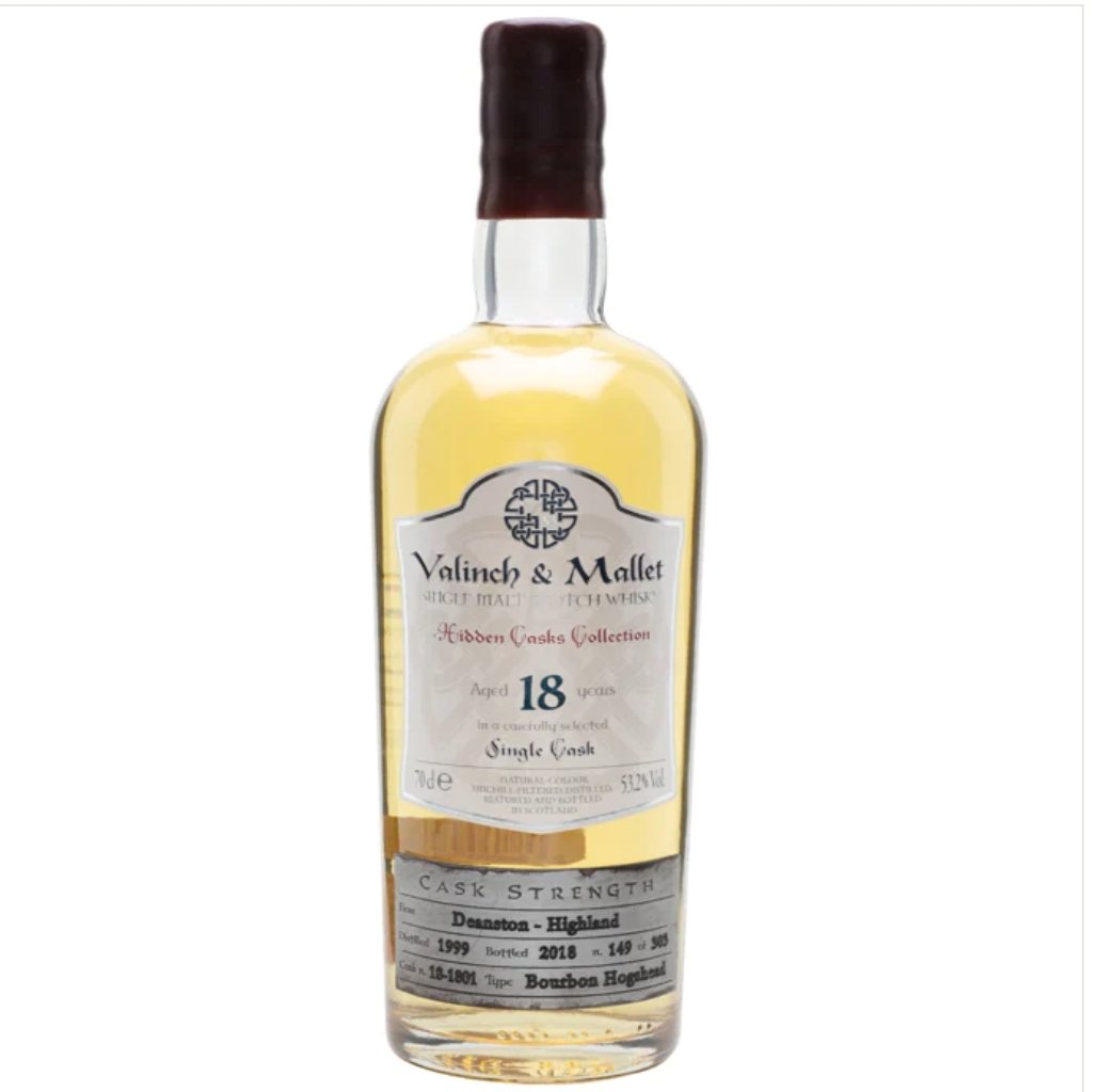 Valinch & Mllet Deanston 18 Year Cask Strength - Bespoke Bar L.A.