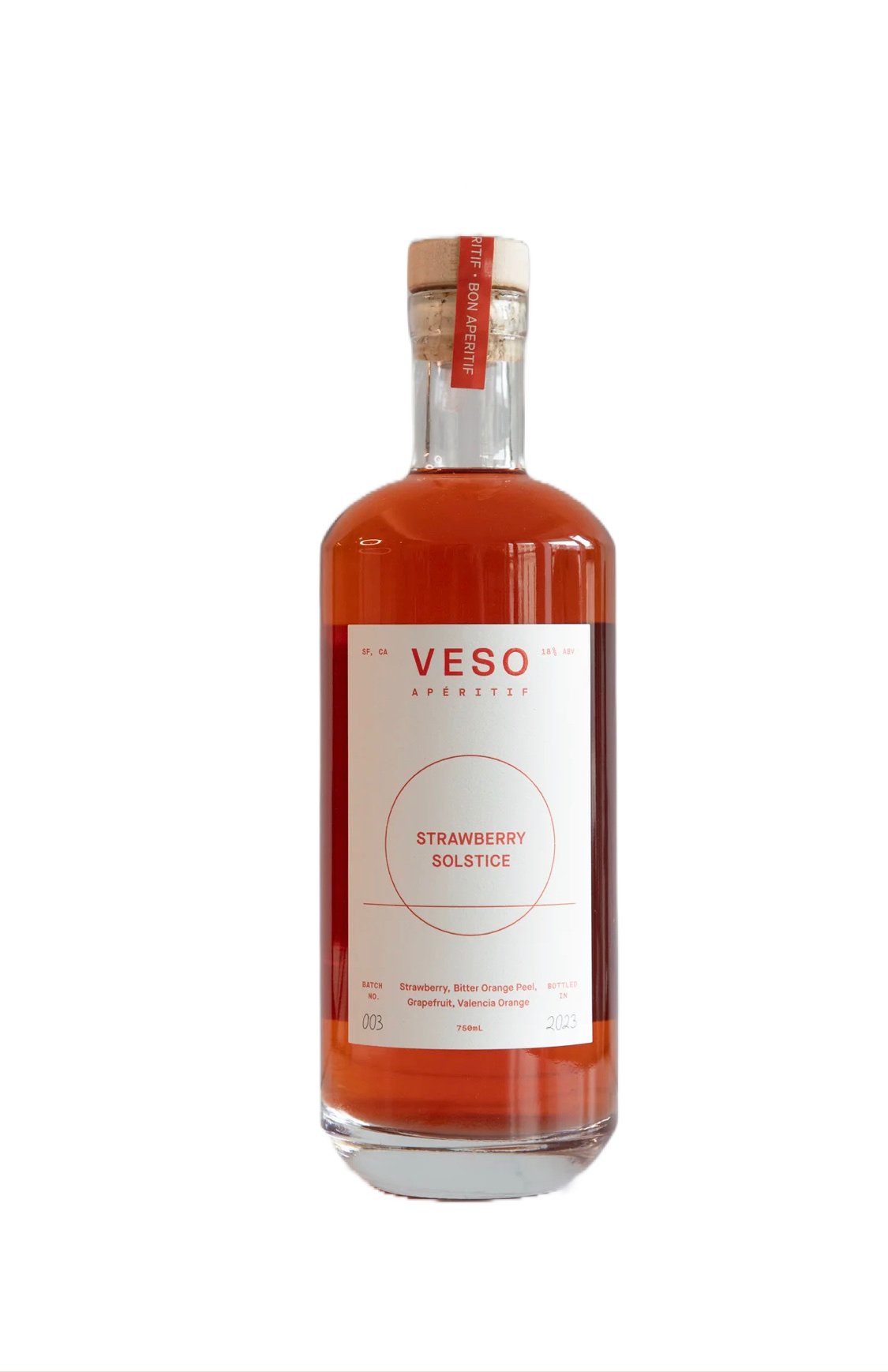 Veso Strawberry Solstice - Bespoke Bar L.A.
