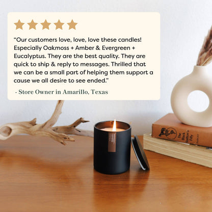 Vetiver + Tonka Candle