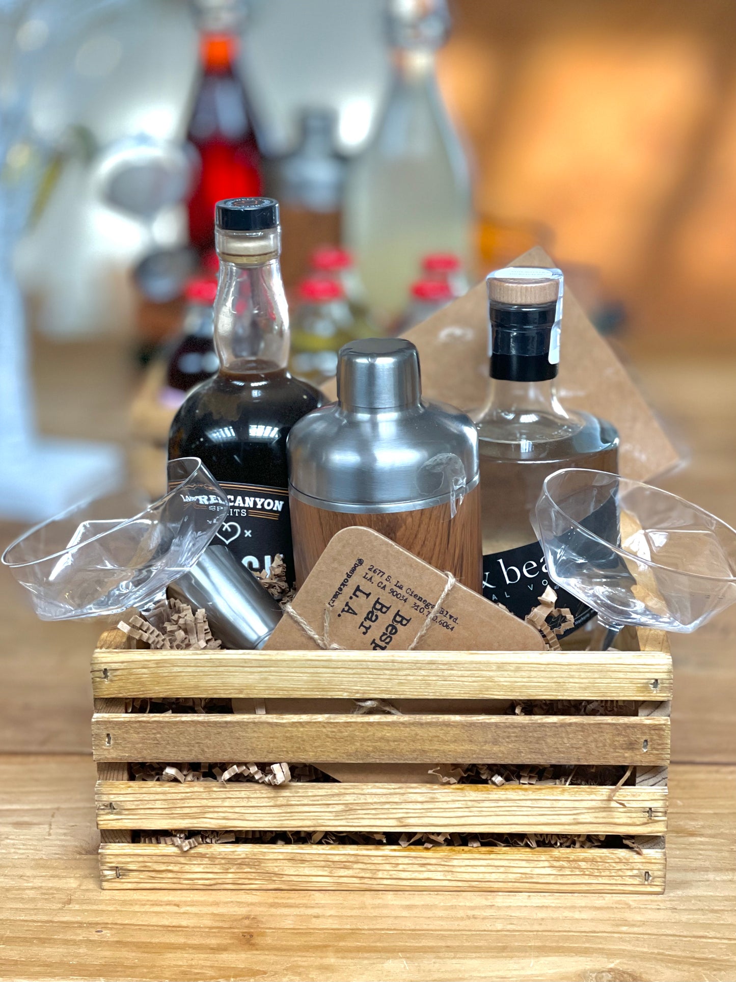 The Espresso Martini Box with Coupes and Swell Shaker