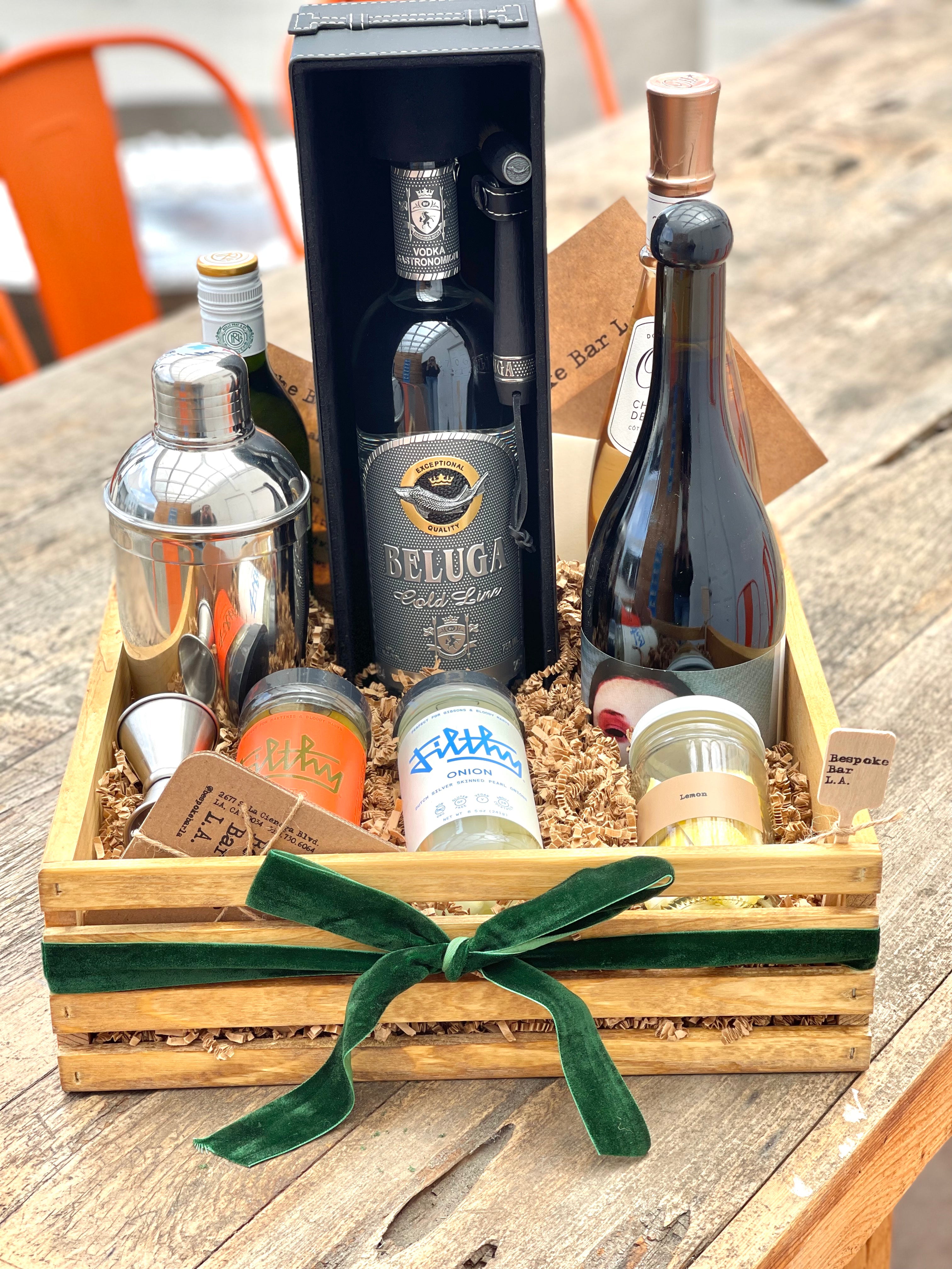 Custom Hybrid Martini and Wine Box - Bespoke Bar L.A.