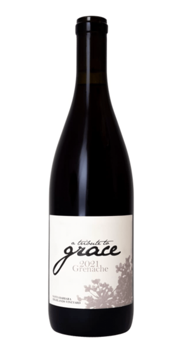 A Tribute to Grace 2021 Grenache Santa Barbara Highlands - Bespoke Bar L.A.