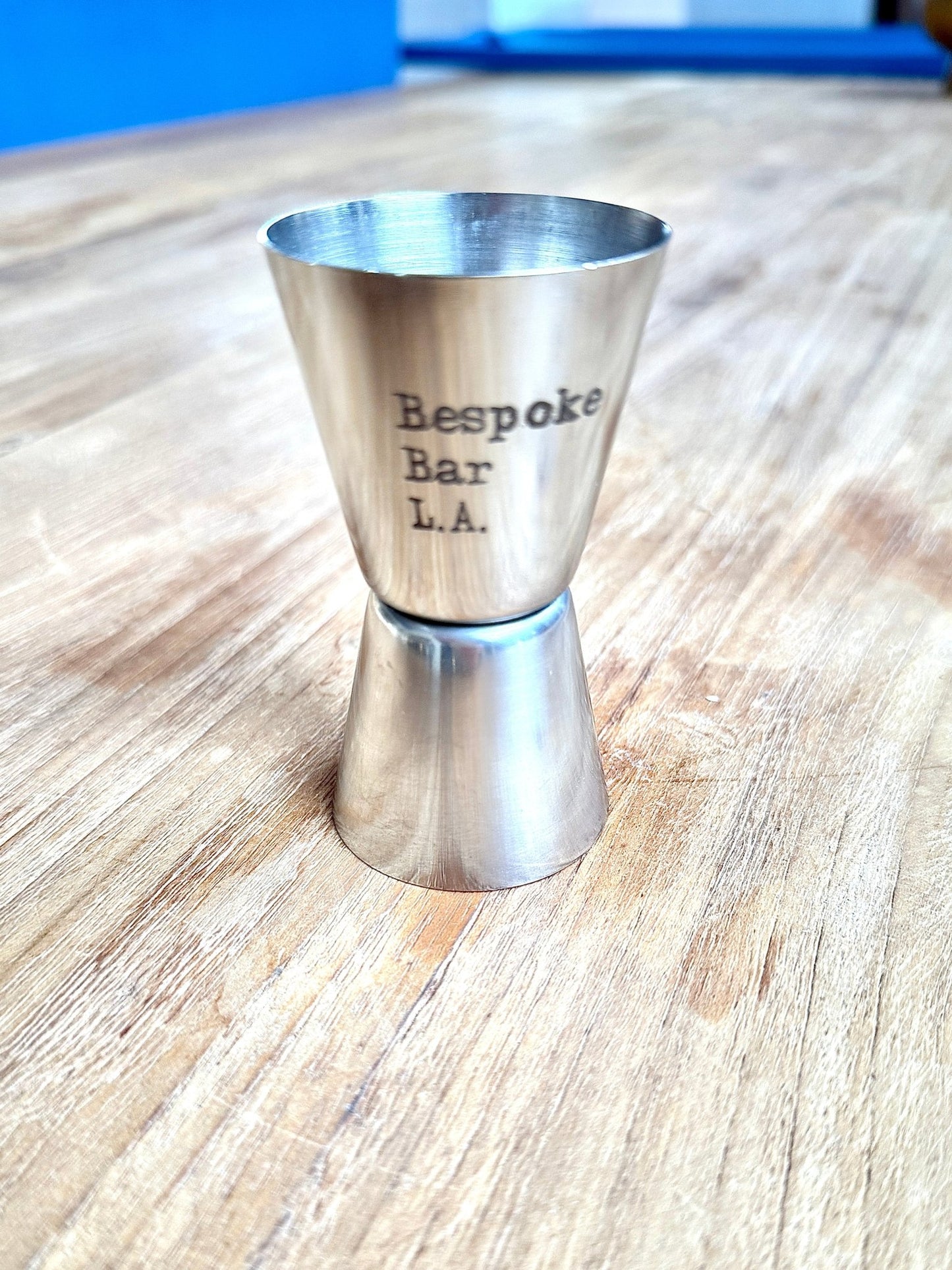 BBLA Silver Measuring Jigger - Bespoke Bar L.A.