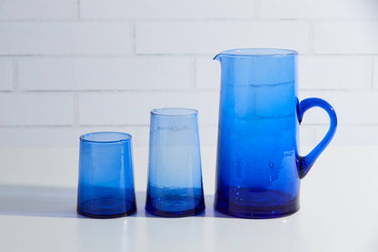 Blue Moroccan Pitcher - Bespoke Bar L.A.