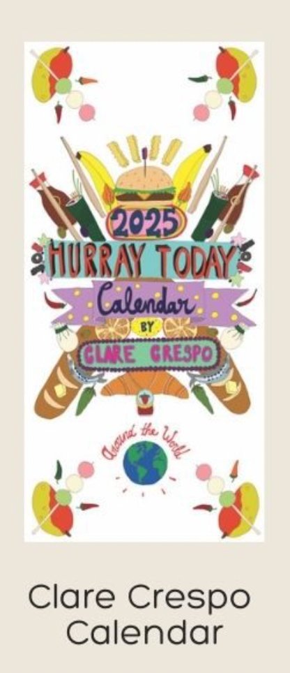 Clare Crespo 2025 Calendar - Bespoke Bar L.A.