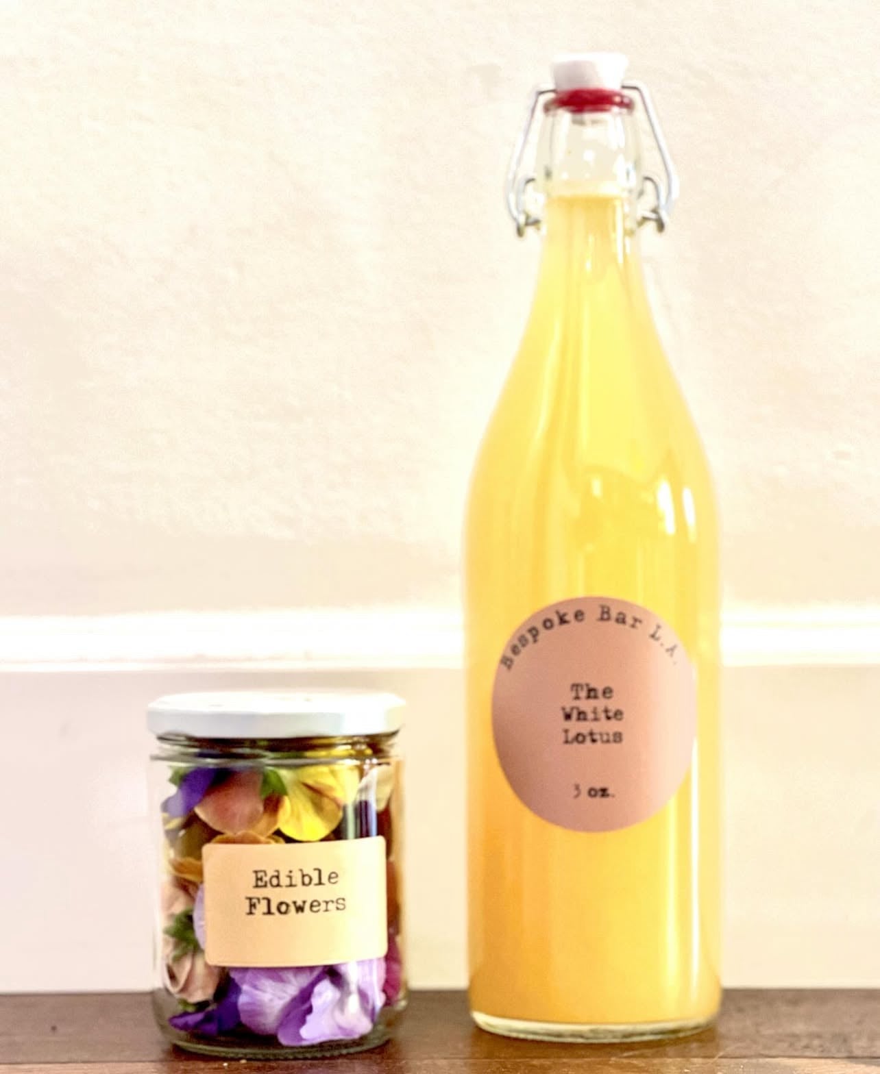 Edible Flower Garnish - Bespoke Bar L.A.