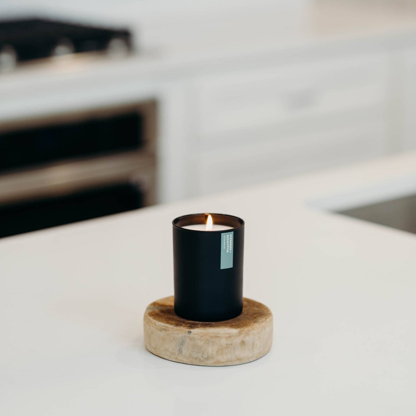 Evergreen + Eucalyptus Soy Candle - Bespoke Bar L.A.