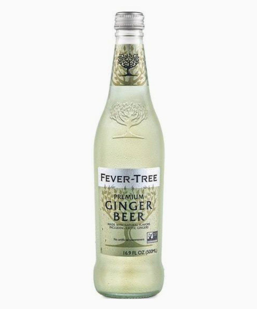 Fever Tree Premium Ginger Beer Glass Bottle - Bespoke Bar L.A.