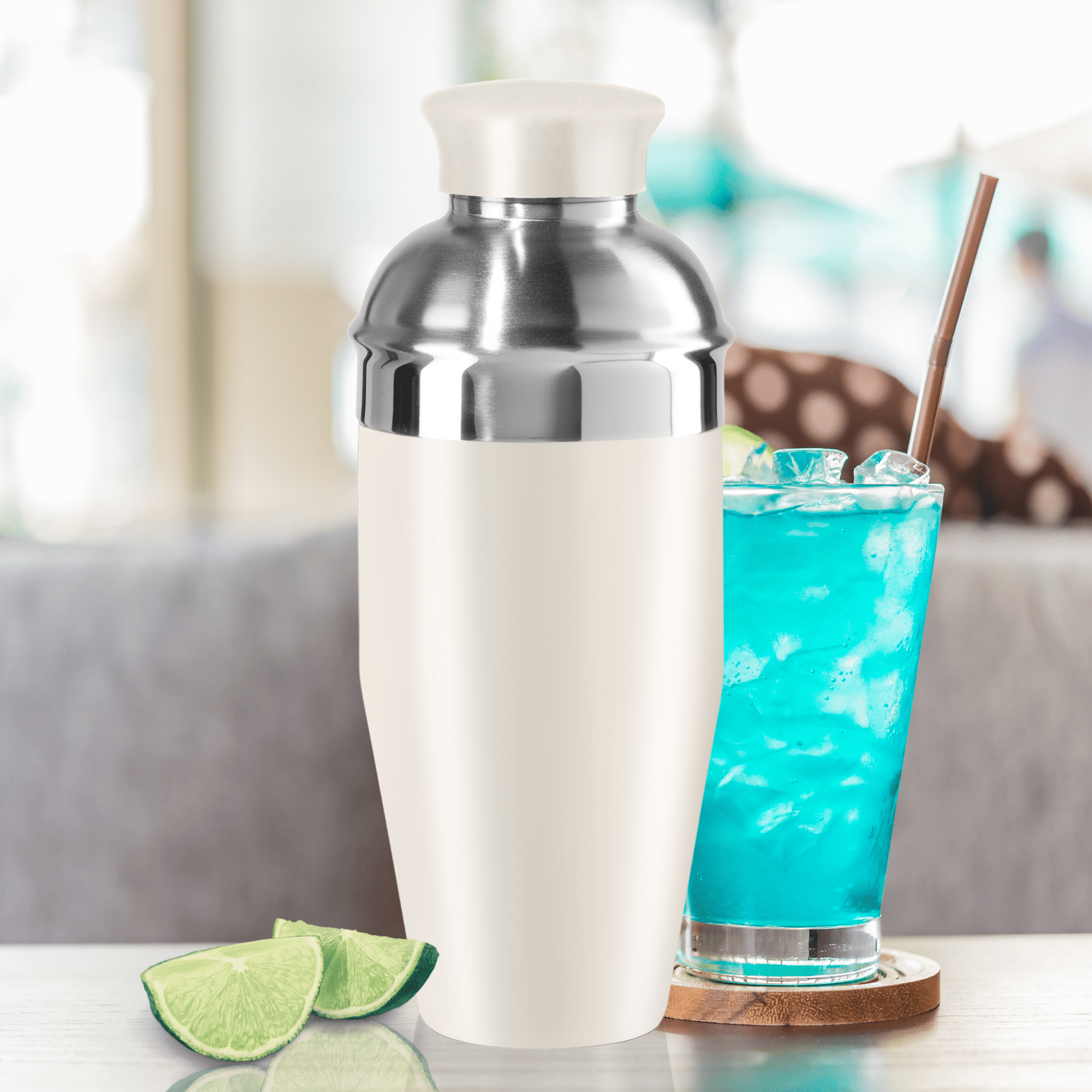 Gray Classic Cocktail Shaker - Bespoke Bar L.A.