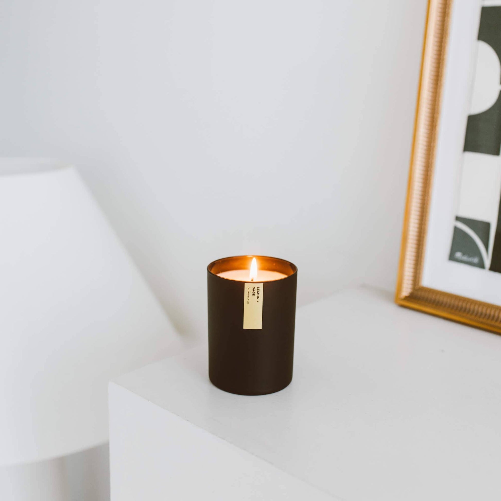 Lemon + Sage Soy Candle - Bespoke Bar L.A.