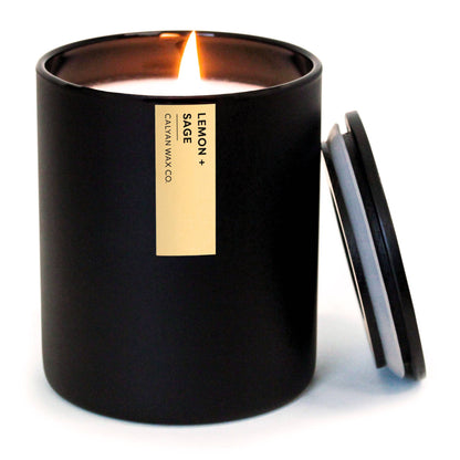 Lemon + Sage Soy Candle - Bespoke Bar L.A.