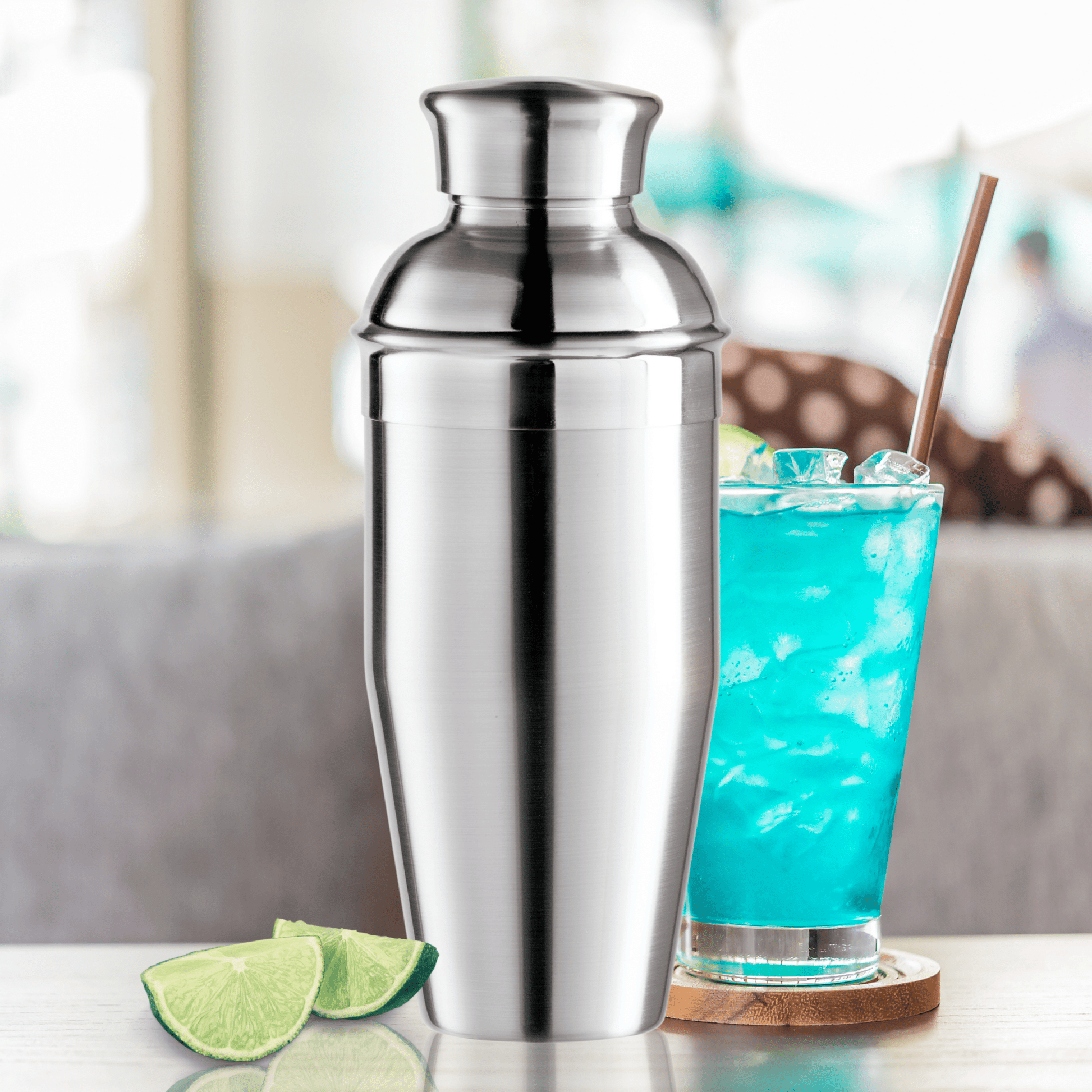 Stainless Classic Cocktail Shaker - Bespoke Bar L.A.