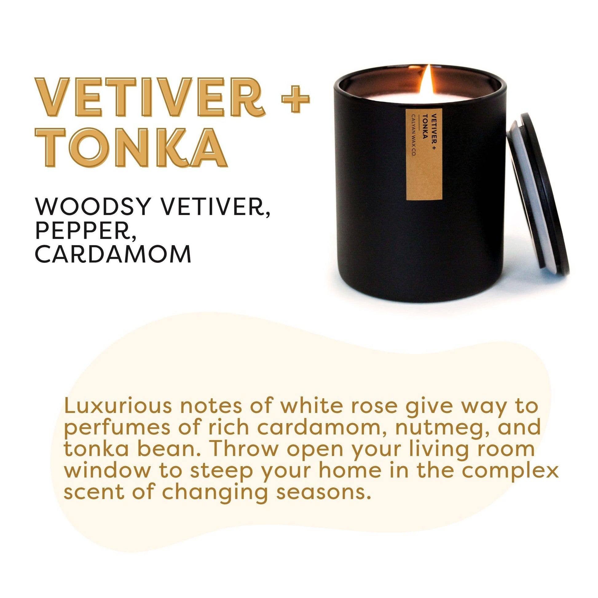 Vetiver + Tonka Candle - Bespoke Bar L.A.