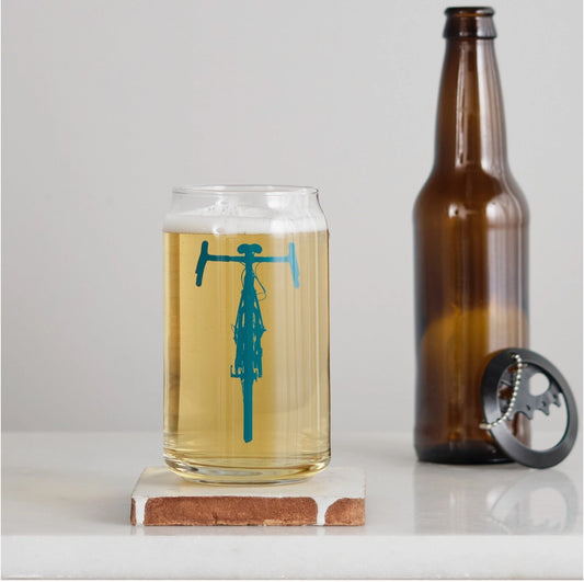 Bicycle Beer Can Glass - Set of Two - Bespoke Bar L.A.