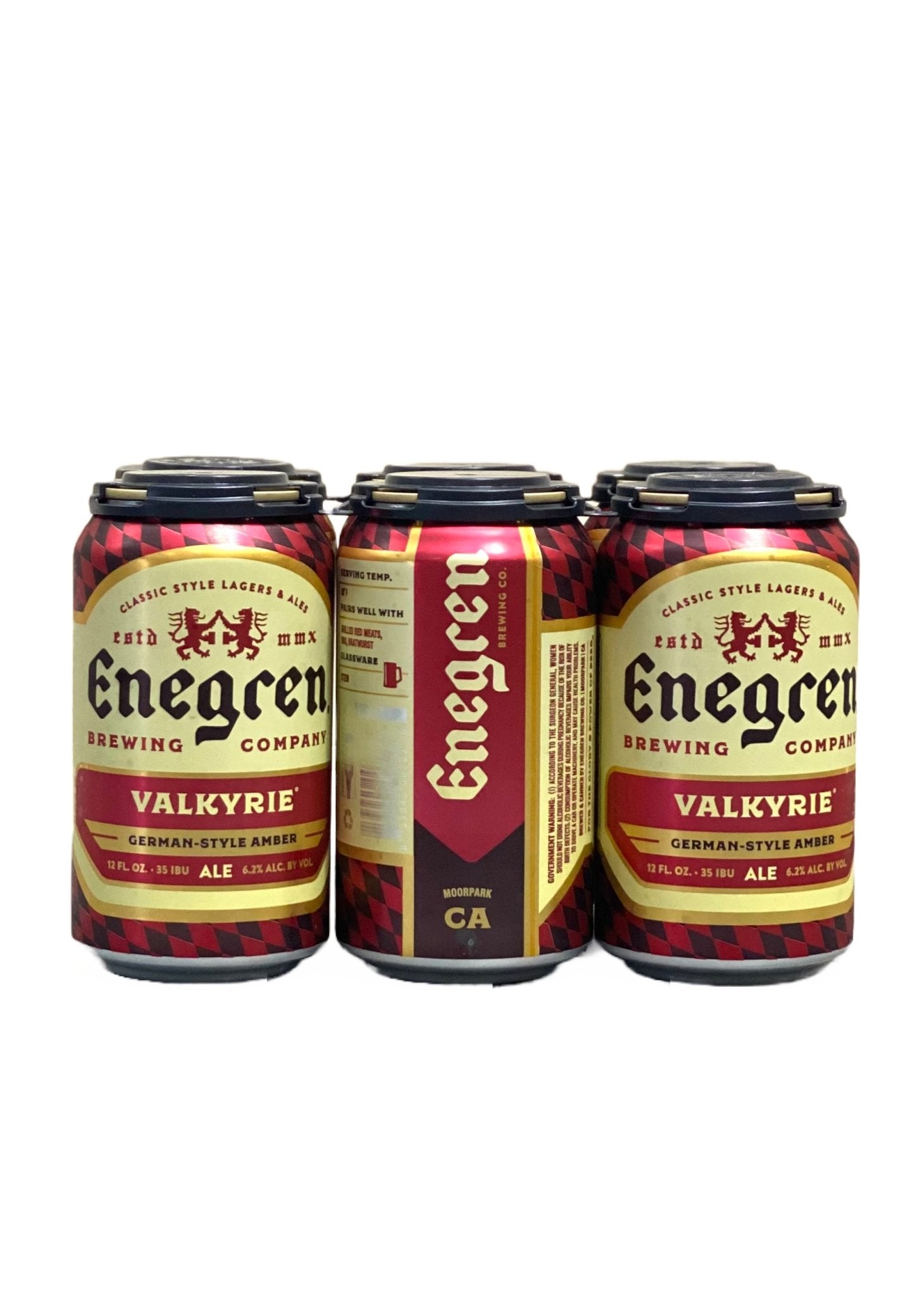 Enegren Valkyrie German-Style Amber Ale - Bespoke Bar L.A.