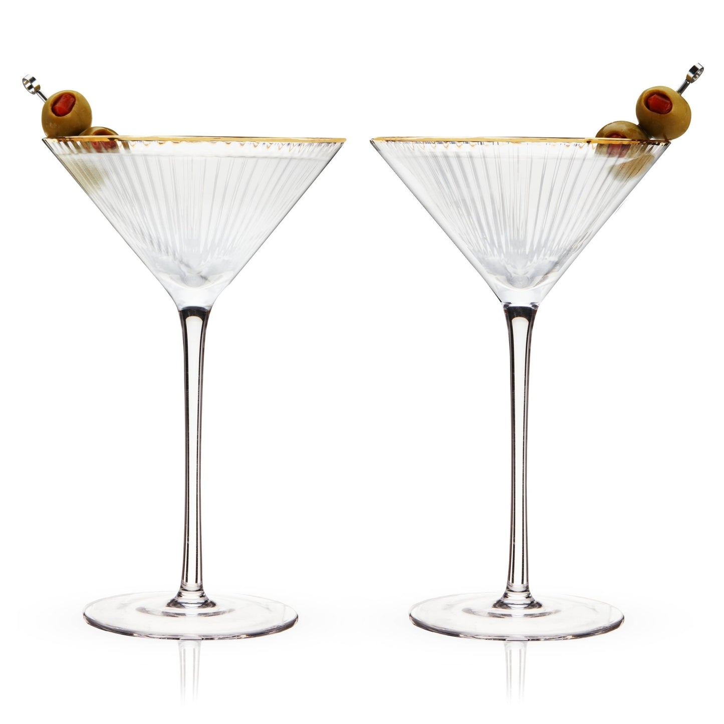 Holiday Martini Glasses - Set of 2 - Bespoke Bar L.A.